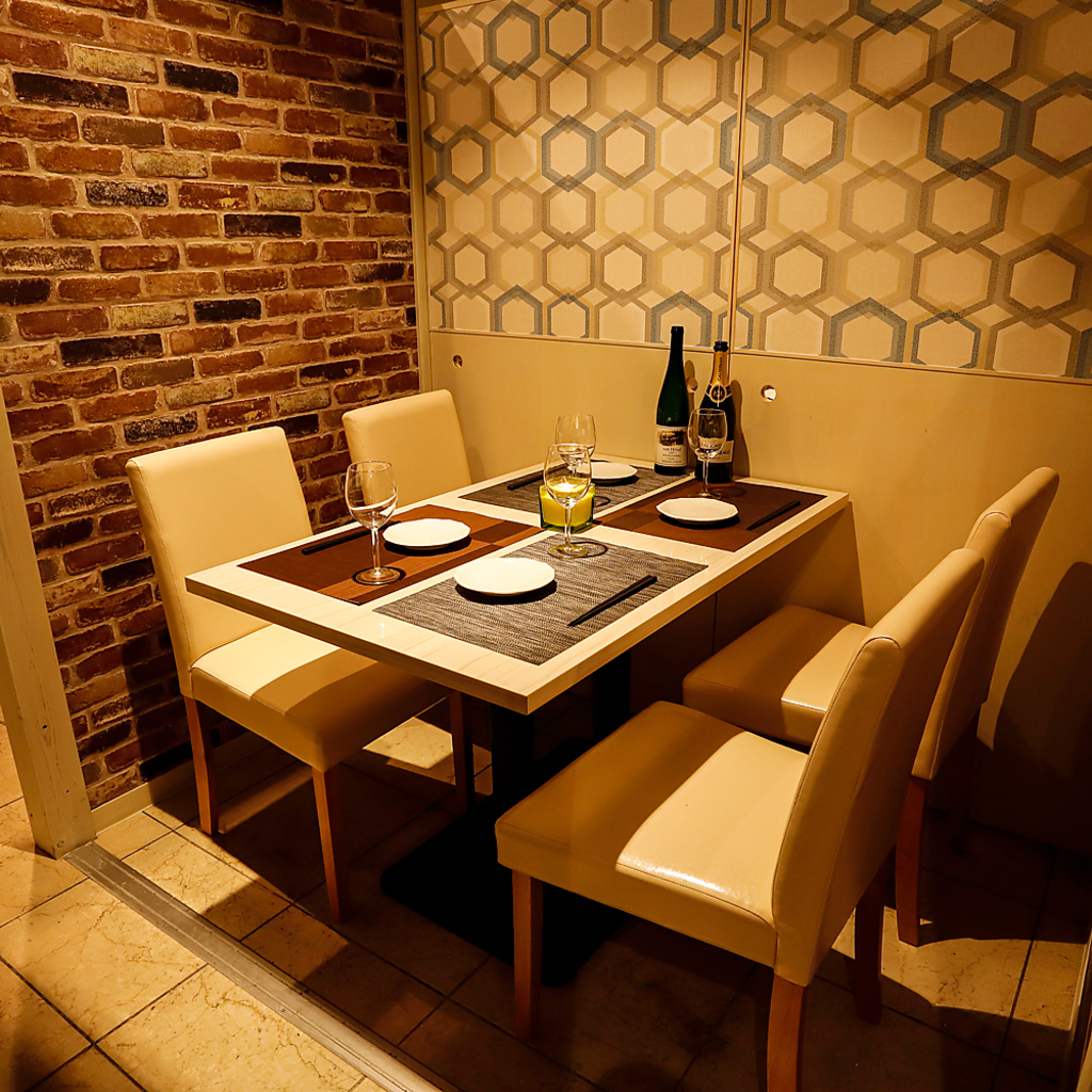 2名様～ご利用可能な完全個室を多数完備しております！