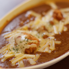 唐揚げチーズカレー