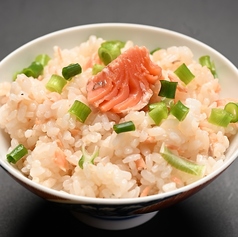 鮭のバター醤油ご飯