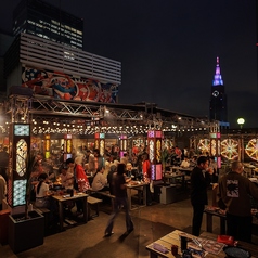 旅するビアガーデン Hello 新宿BBQ ビアガーデンの特集写真