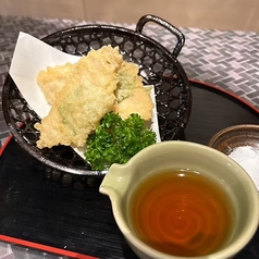 アジ紫蘇の天ぷら
