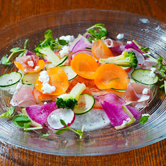９種野菜のカルパッチョ