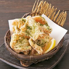 海苔塩パリパリ軍鶏皮せんべい