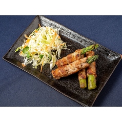 アスパラ豚肉巻き