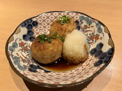 国産鶏のつくねおろしポン酢