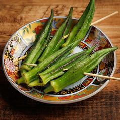 出汁おくら焼き