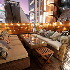 【お通し&席料なし】新宿ビアガーデン Rooftop Terrace 新宿店の雰囲気1
