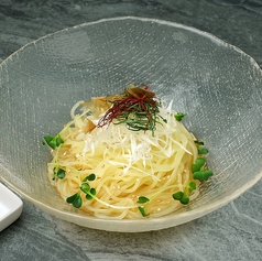 さっぱり梅かつお冷麺