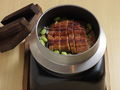料理メニュー写真&nbsp;ウナギと枝豆の釜飯