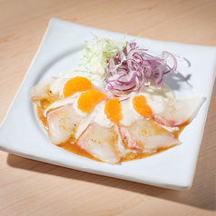 鯛のカルパッチョ