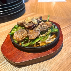 鶏ハツ青椒肉絲