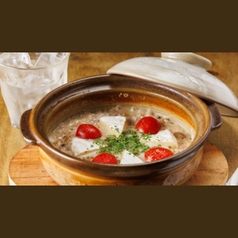 雑穀米チーズリゾットの写真