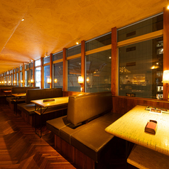 ほっとけーきをぷるぷると揺らせるように設計されたボックス席