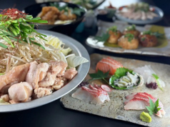 鶏料理と牛もつ鍋の店 嬉らく人のコース写真