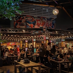 旅するビアガーデン Hello 新宿BBQ ビアガーデンの特集写真