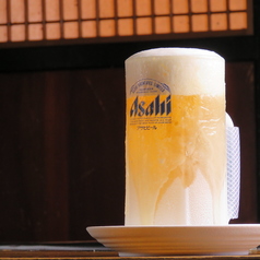 当店裏名物？他店ではみたことがない「凍結ビール」！