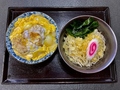 料理メニュー写真 ヒレカツ丼セット