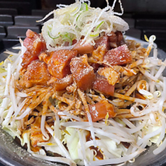 鶏にんにくしょうゆ鉄板焼