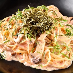 めんたいクリームパスタ