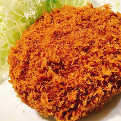 大きなメンチカツ