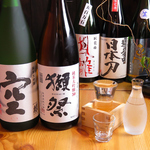 日本酒好きのオーナーが選ぶ全国の銘酒でお客様をおもてなし！県内の地酒も有り！是非ご堪能下さい♪