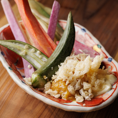 天味噌の野菜スティック