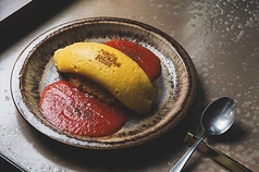 自家製トマトソースのオムライス