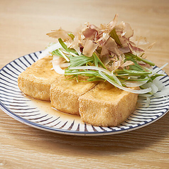 薬味と食べる さっぱり！厚揚げ豆腐