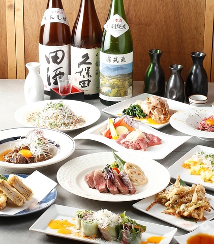 厳選食材を豪快に。至福の「炭火焼」と「茨城のうまいもん」