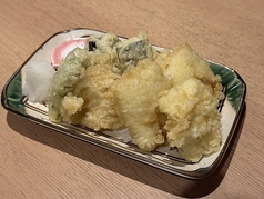 穴子と野菜の天ぷら盛り合わせ