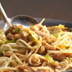 和牛ホルモン味噌鉄板焼