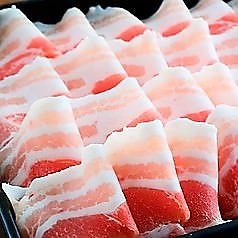 【学割コース】豚しゃぶしゃぶorすき焼き食べ放題 ドリンクバー付 全6品