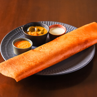 自慢の南インド料理！！