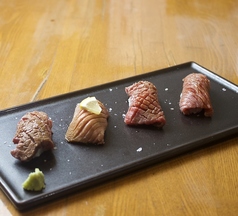 ［肉寿司盛り合わせ］肉寿司四種盛り合わせ