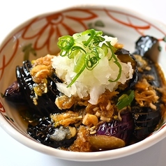 揚げなす香味だれ