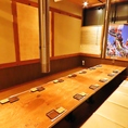 人気の個室座敷★掘り炬燵式です。