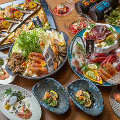 石と肴 地雷也 弘前店のコース写真