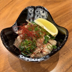ねぶとの唐揚げ（塩.三杯酢）