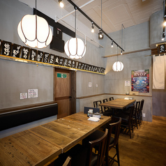 お洒落な店内でごゆっくりと素敵なひとときをお過ごしください♪