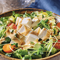 豆腐サラダ