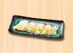 たこのネギ塩ごま風味