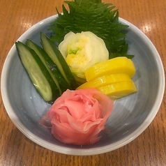 漬物盛り合わせ