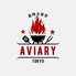 星降る夜空Aviary Tokyo 新宿BBQビアガーデンのロゴ