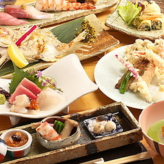 魚の蔵 浜菜虎のコース写真