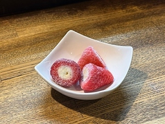 練乳いちごアイス