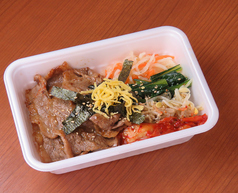 牛カルビ　ピビンバ丼