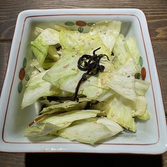 塩昆布キャベツ
