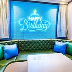 ママ会・女子会に大人気！フラットタイプのネオンルーム♪