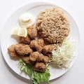 料理メニュー写真&nbsp;ソイミートの唐揚げ 玄米付セット