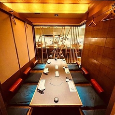 くし路 すすきのビル店 炭焼炉ばたの雰囲気1